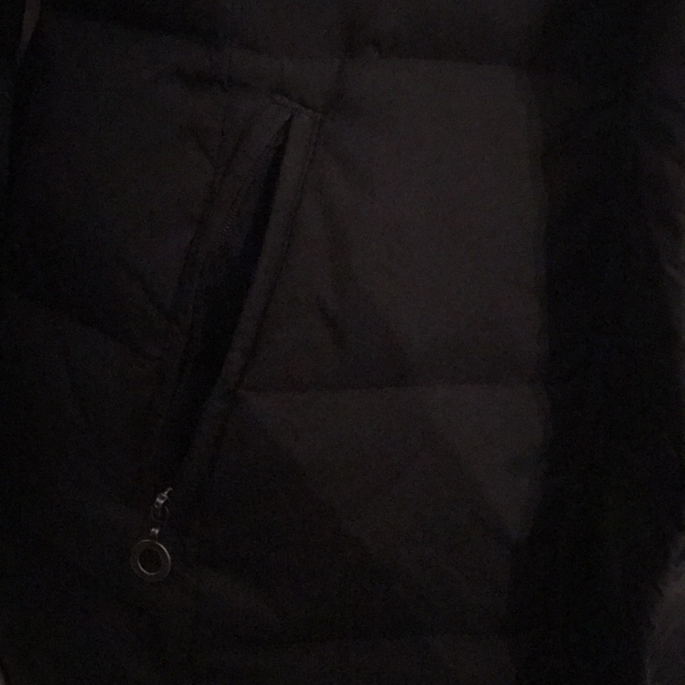 Preloved DKNY winter coat mid length detachable hood - Picture 6 of 9